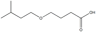 4-(3-methylbutoxy)butanoic acid 结构式