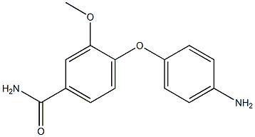 4-(4-aminophenoxy)-3-methoxybenzamide