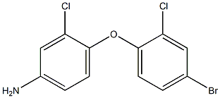  4-(4-bromo-2-chlorophenoxy)-3-chloroaniline