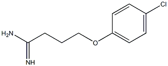 4-(4-chlorophenoxy)butanimidamide