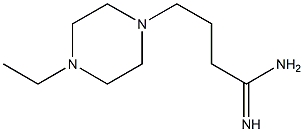 4-(4-ethylpiperazin-1-yl)butanimidamide Structure