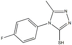 4-(4-fluorophenyl)-5-methyl-4H-1,2,4-triazole-3-thiol