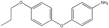 4-(4-propoxyphenoxy)aniline Struktur