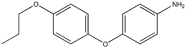 4-(4-propoxyphenoxy)aniline,,结构式