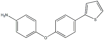 4-(4-thien-2-ylphenoxy)aniline Structure