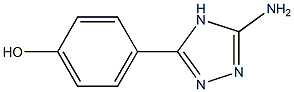 4-(5-amino-4H-1,2,4-triazol-3-yl)phenol Structure
