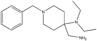 4-(aminomethyl)-1-benzyl-N,N-diethylpiperidin-4-amine|