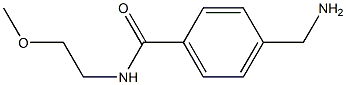 4-(aminomethyl)-N-(2-methoxyethyl)benzamide