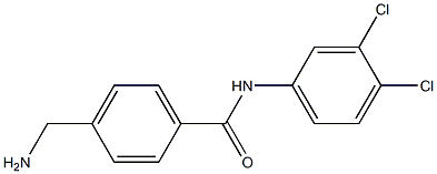 4-(aminomethyl)-N-(3,4-dichlorophenyl)benzamide