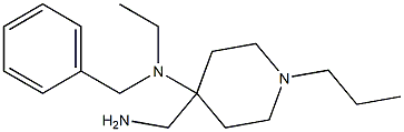 4-(aminomethyl)-N-benzyl-N-ethyl-1-propylpiperidin-4-amine
