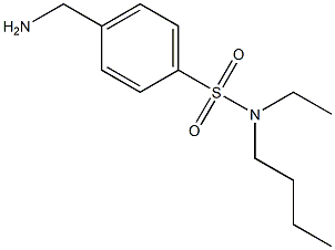 4-(aminomethyl)-N-butyl-N-ethylbenzene-1-sulfonamide