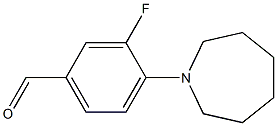  4-(azepan-1-yl)-3-fluorobenzaldehyde