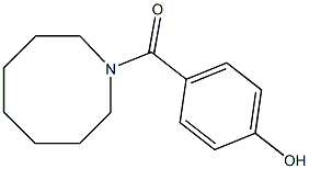 4-(azocan-1-ylcarbonyl)phenol Struktur