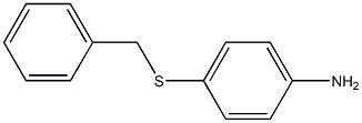 4-(benzylsulfanyl)aniline 化学構造式