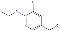  4-(chloromethyl)-2-fluoro-N-methyl-N-(propan-2-yl)aniline