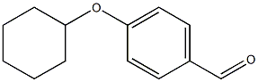 4-(cyclohexyloxy)benzaldehyde Structure