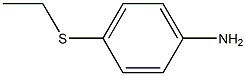 4-(ethylsulfanyl)aniline Structure