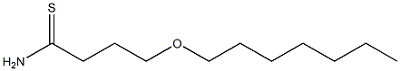 4-(heptyloxy)butanethioamide Struktur