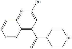 4-(piperazin-1-ylcarbonyl)quinolin-2-ol|