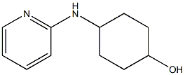 4-(pyridin-2-ylamino)cyclohexan-1-ol Struktur