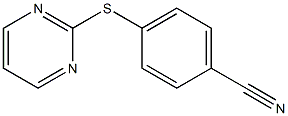 4-(pyrimidin-2-ylsulfanyl)benzonitrile|