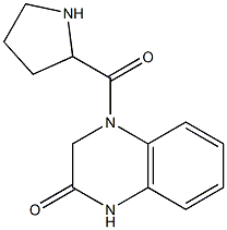 4-(pyrrolidin-2-ylcarbonyl)-1,2,3,4-tetrahydroquinoxalin-2-one