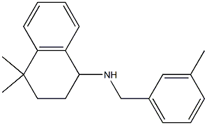 4,4-dimethyl-N-[(3-methylphenyl)methyl]-1,2,3,4-tetrahydronaphthalen-1-amine|