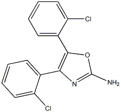  4,5-bis(2-chlorophenyl)-1,3-oxazol-2-amine