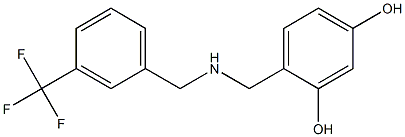  4-[({[3-(trifluoromethyl)phenyl]methyl}amino)methyl]benzene-1,3-diol