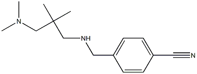 4-[({2-[(dimethylamino)methyl]-2-methylpropyl}amino)methyl]benzonitrile|