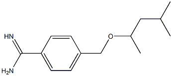 4-[(1,3-dimethylbutoxy)methyl]benzenecarboximidamide