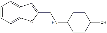 4-[(1-benzofuran-2-ylmethyl)amino]cyclohexan-1-ol Structure