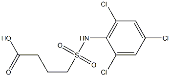 4-[(2,4,6-trichlorophenyl)sulfamoyl]butanoic acid