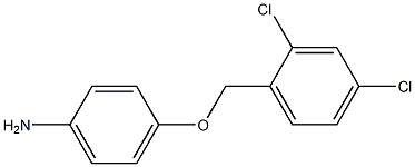 4-[(2,4-dichlorophenyl)methoxy]aniline Structure