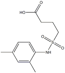 4-[(2,4-dimethylphenyl)sulfamoyl]butanoic acid|