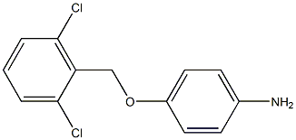 4-[(2,6-dichlorophenyl)methoxy]aniline Structure