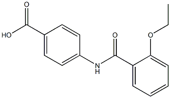 4-[(2-ethoxybenzoyl)amino]benzoic acid