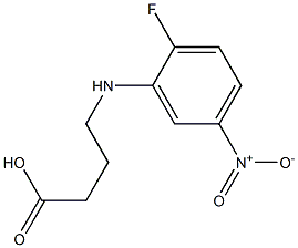 4-[(2-fluoro-5-nitrophenyl)amino]butanoic acid|