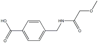  4-[(2-methoxyacetamido)methyl]benzoic acid
