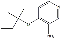  4-[(2-methylbutan-2-yl)oxy]pyridin-3-amine