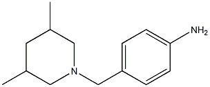 4-[(3,5-dimethylpiperidin-1-yl)methyl]aniline|