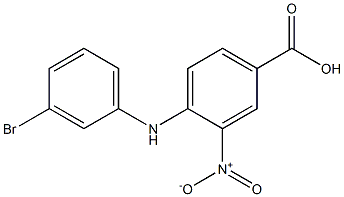  4-[(3-bromophenyl)amino]-3-nitrobenzoic acid