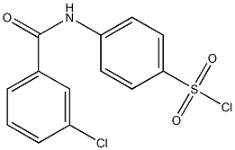 4-[(3-chlorobenzene)amido]benzene-1-sulfonyl chloride