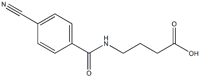 4-[(4-cyanobenzoyl)amino]butanoic acid