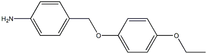 4-[(4-ethoxyphenoxy)methyl]aniline Structure