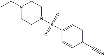 4-[(4-ethylpiperazin-1-yl)sulfonyl]benzonitrile