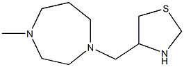  4-[(4-methyl-1,4-diazepan-1-yl)methyl]-1,3-thiazolidine