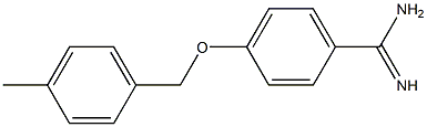 4-[(4-methylbenzyl)oxy]benzenecarboximidamide|