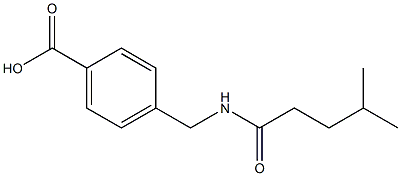  4-[(4-methylpentanamido)methyl]benzoic acid