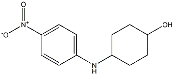4-[(4-nitrophenyl)amino]cyclohexan-1-ol Structure